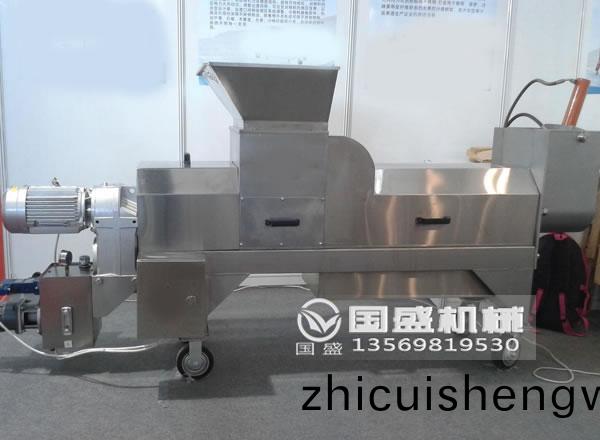 雙輥(gun)子(zi)刀(dao)片式壓搾(zha)機