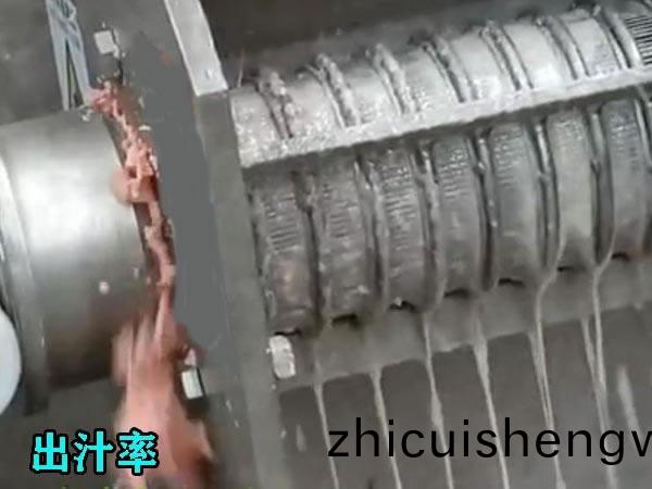 火(huo)骽腸壓搾機固液分離